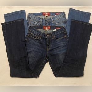Lucky Brand 2 for 1 Size 26 Boot Cut